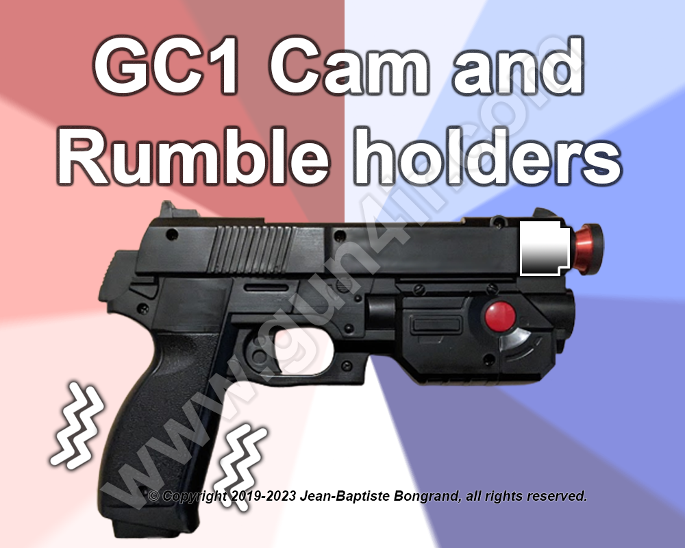 GC1 DIY Cam and Rumble holders set