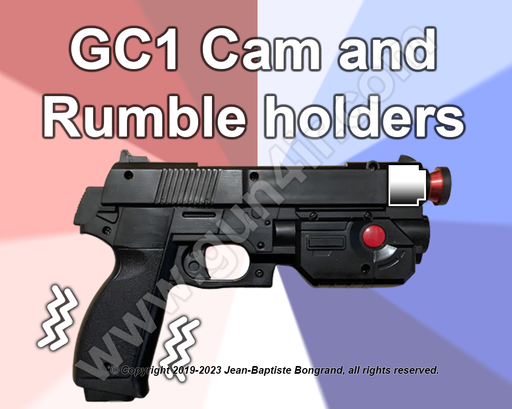 GC1 DIY Cam and Rumble holder set
