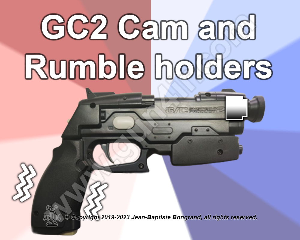 GC2 DIY Cam and Rumble holders set