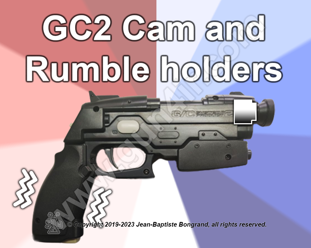 GC2 DIY Cam and Rumble holder set